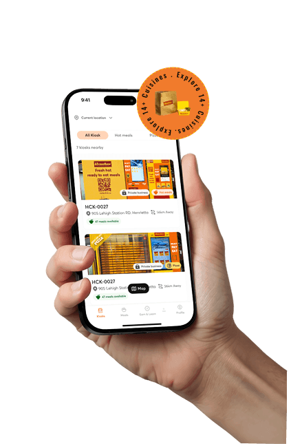Homechow mobile app preview